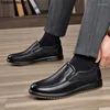 Casual Shoes Leather Casuales Sapato Loafers Men For Slip On Fashion Italian Werkschoenen Chaussures