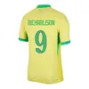 2024 Brasilien Danilo Nationalmannschaft Herrenspieler Fußballtrikot