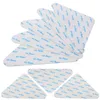 Banho tapetes 8 PCs Rug Slip Stopper Pad Adesivos Horizontal para tapetes de tapete de tapetes de madeira pisos de madeira