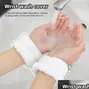 Manches de protection bracelet Spa Washband Microfibre Lavage Face Face Bande de serviette de lavage Brunchies Sweet Sweat Bandle pour les femmes Pre dhxnt