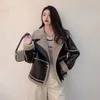 Women's Leather 2024 Arrivals Lady Fashion Jackets Lamb Fur Lining Winter Coats Women Streetwear Genuine Sheepskin DJ3878