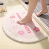 Tappeti benvenuti porter in entrata kawaii tappeto floreale per bagno soggiorno soggiorno pavimento corridoio cucina non slip tapijt