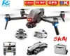 Drones de caméra de cardin professionnel de 3 km 6k 4K GPS GPS longue distance 5G Wifi FPV Brushless 28 minutes S quadcopter de stabilisation Dron 2202187476598