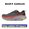 9 Clifton Bondi 8 homens Running Shoes Mens Outdoor Triple White Harbour Mist Olive Haze Womens Sport Trainers