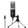 Microfones Professional Condenser Microphone Recording Studio USB Microphone For PC Computer Streaming Podcasting Games YouTube Mic