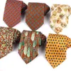 Шея галстуки цветочные печатные галстуки мужские и женские схемы для бабочка вечеринка Бизнес Пейсли галстук Свадебный галстук по бабочке подарка красоты C240412