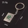 Tornari per laterazione degli uomini caldi Funny Mahjong di alta qualità Metal Keychains Bag Fashion Accessori Nuova Donne Best Party Gift Gioielli K1918 Q240403