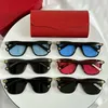 Ladies Premiere Leisure Sunglasses Black rectangular shape and blue lenses Top quality products with original box 53-20-145