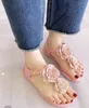 Designer sandaler melissa skor lyxiga träiga platta sandaler glidbrev loafers tofflor kvinna rosa tofflor sommar strand plattform duk