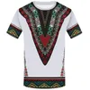 T-shirt masculin ethnique africain T-shirt pour hommes d'été