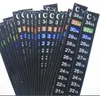 5PCSLOT 고품질 듀얼 스케일 CF 디지털 수족관 어항 온도계 변경 색상 온도 스티커 7029503