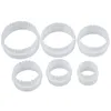 Baking Tools 6 Pcs Mould Punch Pastry Biscuit Cake Fondant Sugar Paste Round Cutter