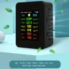 Tuya Wifi Air Quality Meter 7 In 1 PM2.5 PM10 Carbonic Oxide Carbon Dioxide TVOC HCHO AQI Tester TFT Detector