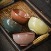 Cups Saucers 1pcs Chinese Style Kiln Transformation Ceramic Tea Cup Porcelain Teacup Espresso Household Coffee