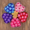 Decorative Flowers Creative Gifts Artificial Rose Soap Flower With Heart Iron Box Eternal Holiday Birthday Valentine's Day Gift