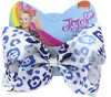 Nya 2020 Leopard JoJo Siwa Girls Hair Clips 8Inch Jojo Siwa Bows Girls Barrettes Designer Girls Hair Accessories Kids BB Clip2592864