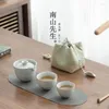 Ensembles de voies de thé Lianban Kuaike Cup Simple Travel Tea Set Personal Outdoor portable