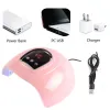 Dryers Misscheering UV LED -nagellamp, met bewegingsdetectieprofessional, voor het drogen van nagelgel Poolse droger voor manicure salongereedschap 50%