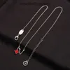 Boucles d'oreilles de créateur pour femmes collier de luxe Ensemble d'oreille 18 Gold plaqué 925 Collier en argent Stamp pendent de printemps