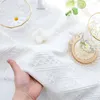 Tafelkleed wit tafelkleed decoratiekleding voor het eten van stofbestendige hoes