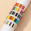 Bangle speciaal designer sieraden Boheemse stijl armband voor vrouwen gepersonaliseerde casual gekleurde email kralen dames