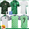 2024 Nigeria Iheanacho Aina Mens Soccer Maglie Nazionale Squadra 23 24 Simon Omeruo A. Iwboi Home Away Pre-Match Stup