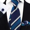 Hals Krawatten 2023 Neues Luxus 8 cm Männer Krawatten floral gestreiftes Paisley Jacquard gewebt klassische Seidenhals Krawatten Männer Hochzeitsfeier Gravatas Krawatte Set 240407