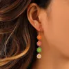 dangle earringsヴィンテージファッションフラワータッセル