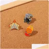 Pins Brooches Light Encounter Brooch Game Commemorative Medallion Overlap Crab Dwarf Mask Metal Badge Collar Pin Trinket Scarf Buckle Dhptz