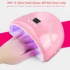 Rests Nail Dryer Hine Lamp LED UV Gel Nail Polish Dryer 36W Manicure Gel Nail Dryer Hine Auto Sensor Lamp UVA Cold Light Band