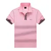 Patronlar Polo Gömlek Erkek Polos Tişörtleri Tasarımcı Sıradan İş Golf T-Shirt Saf Pamuk Kısa Kollu T-Shirt ABD Yüksek Sokak Moda Marka Yaz Top Giyim IC9U