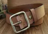 Belts Ftl leather pure denim handmade retro trendy simple youth buckleC420407