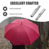 Paraplyer 10 st paraply svanspärlor fällbara tillbehör och beslag svansar reparationsdelar för bekvämt litet långt handtag