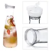 Water Bottles Large Capacity Transparent With Lid Bar Supplies For Cold Drink Lemonade Jar Bottle Juice Pitcher Carafe