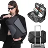 Multi-function Bags BANGE business backpack with external USB port splash proof travel yq240407