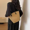 Sacs de plage Sac tissé pour femmes pour la tendance estivale féminine de 24 ans à la paille de paille Single Bodet de sac à main