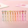 Bleistifte 10 niedliche Bleistiftkappe farbenfrohe Plastikdiamant Bleistiftschutzkappe Kawaii Stationery Stift Extender Stift für Schulmaterialien