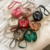 Fashion Girl Coin Purse Handbag Children Wallet Small Cute Lock Kid Money Bag Bucket Shoulder Metal 240320