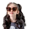 Hair Accessories Cute Plait Kids Ponytail Wig Girl Strappy Long Curly Pigtails Baby Corn Perm Fiber Double Fake Braids