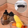 Kitchen Storage Triangle Sink Drain Basket Filter Fruit And Vegetable Rack