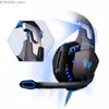 Handy -Ohrhörer Kotion Jedes Gaming Headworn Cask Deep Bass Stereo -Gaming -Ohrhörer mit Mikrofon -LED