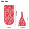 Blankets Retro Red Pattern Baby Swaddle Blanket For Born Receive