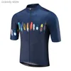 Camisetas masculinas 2024 Novo camisa de camisetas de ciclismo Morvelo Summer Maillot Ciclismo para homens curtos seve Roupas de bicicleta seca rápida
