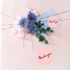 Window Stickers 500pcs/Roll Wedding Envelope Pink Thank You Round Cute Seal Labels For Decoration Kid Toy Gift Sticker