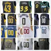 Mężczyźni wydrukowani koszykówka Tyrese 0 Haliburton Jersey Pascal 43 Siakam Bennedict 00 Mathurin Myles 33 Turner T.J. 9 McConnell Aaron 23 Nesmith Obi 1 Toppin Andrew 2 Nembhard