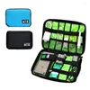 Förvaringspåsar Luluhut Fashion Organizer System Kit Case USB Data Kabel Earphone Wire Pen Power Bank Bag Digital Gadget Devices Travel