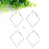 Vases 4 PCS Glass Planter Murd Plans de jardinières Rhombus Vase Vase Hydroponic Creative Green Plantes