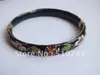 Bracele 36 pièces / lot avec design de fleur bracelets de manche de mode Cuff Cloisonne