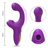 Rabbit Sucking Vibrator Clitoral G Spot Stimulation Adult Sex Toys for Women Vibrating Finger Massager with Suction Vibration 240401