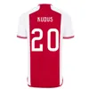 23 24 tadic brobbey fã jogador versão Akpom Mikautadze Jerseys Berghuis Bergwijn Marley 2023 2024 Home Away Camisa de futebol Men Kit Kit Sets